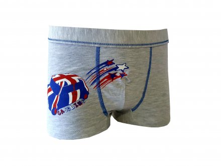 Gasolino boxerky chlapecké s autem 1597 šedé